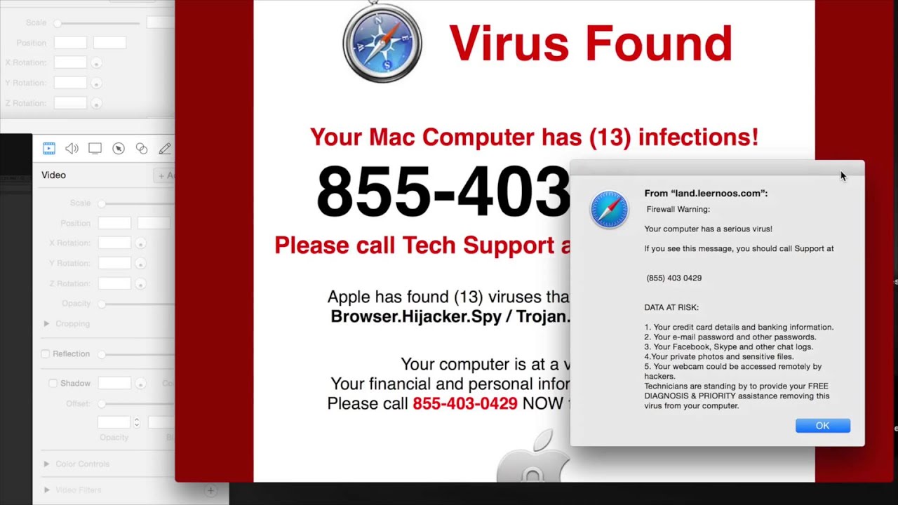 scan mac for virus malware